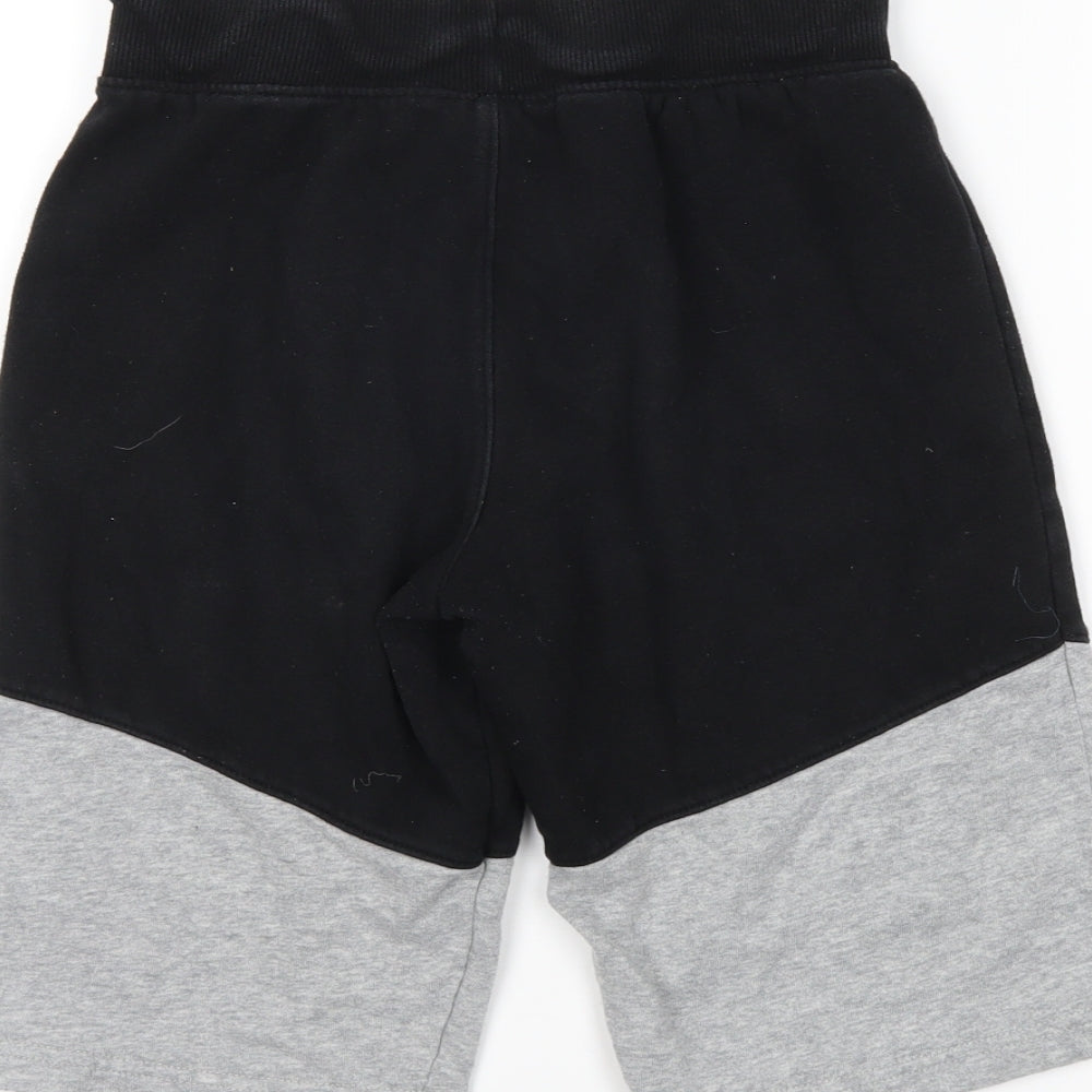 George Boys Black   Sweat Shorts Size 10-11 Years
