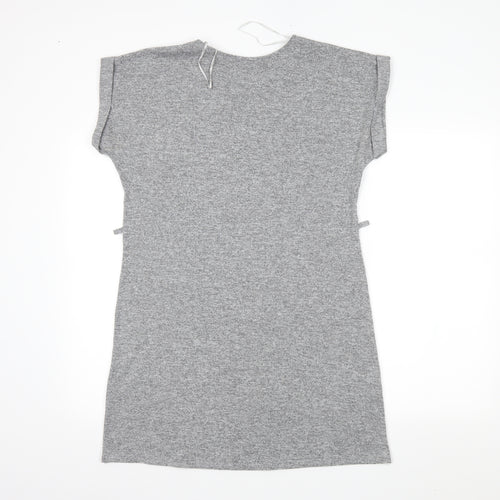 Select Womens Grey   Tunic T-Shirt Size 12