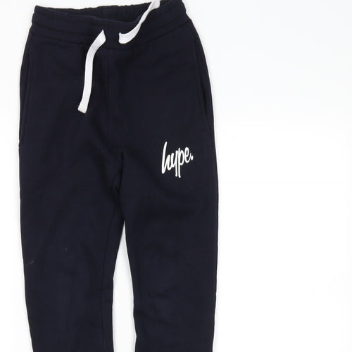 Hype Boys Blue   Jogger Trousers Size 7-8 Years