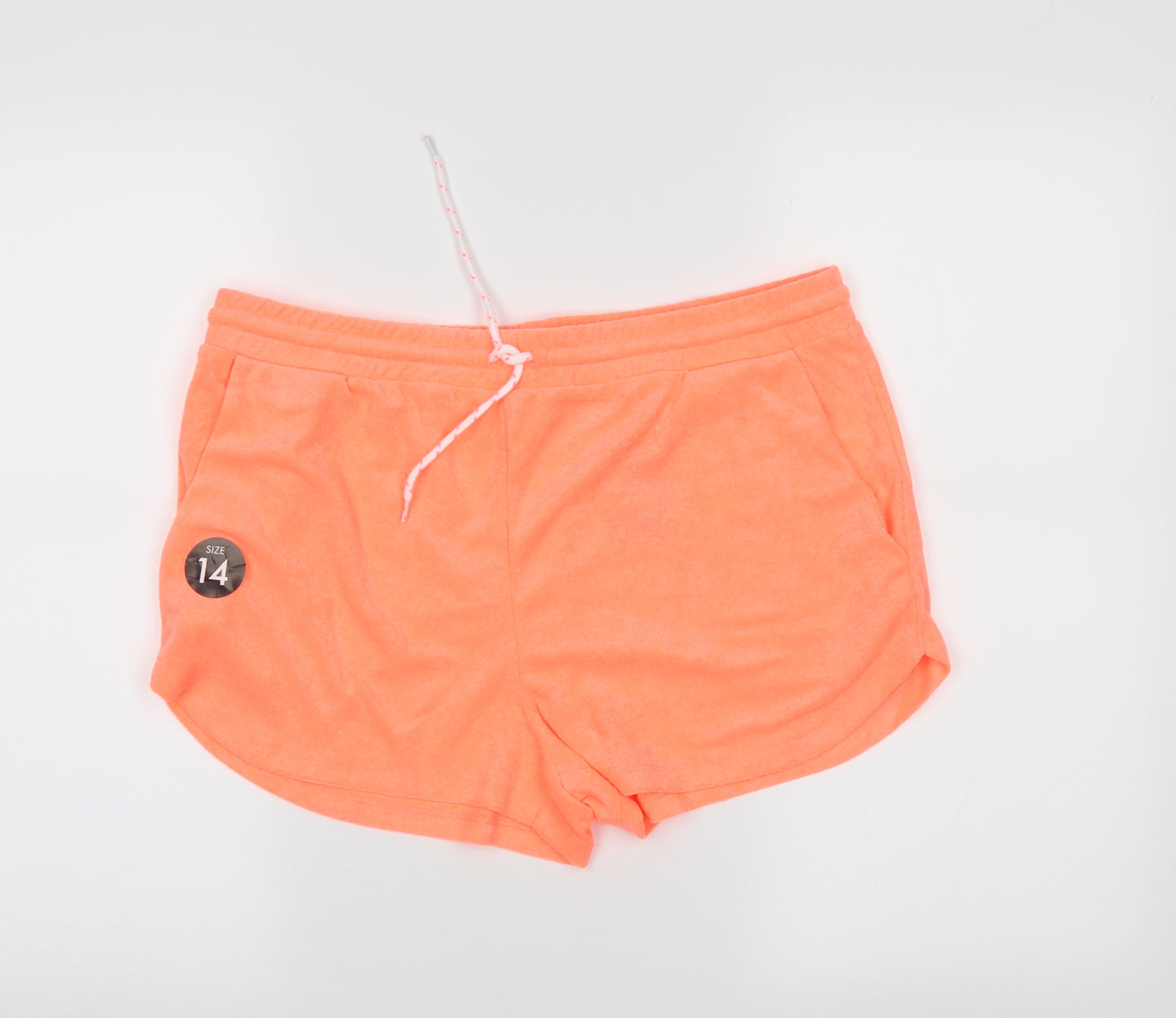 Holiday Shop Womens Pink   Sweat Shorts Size 14