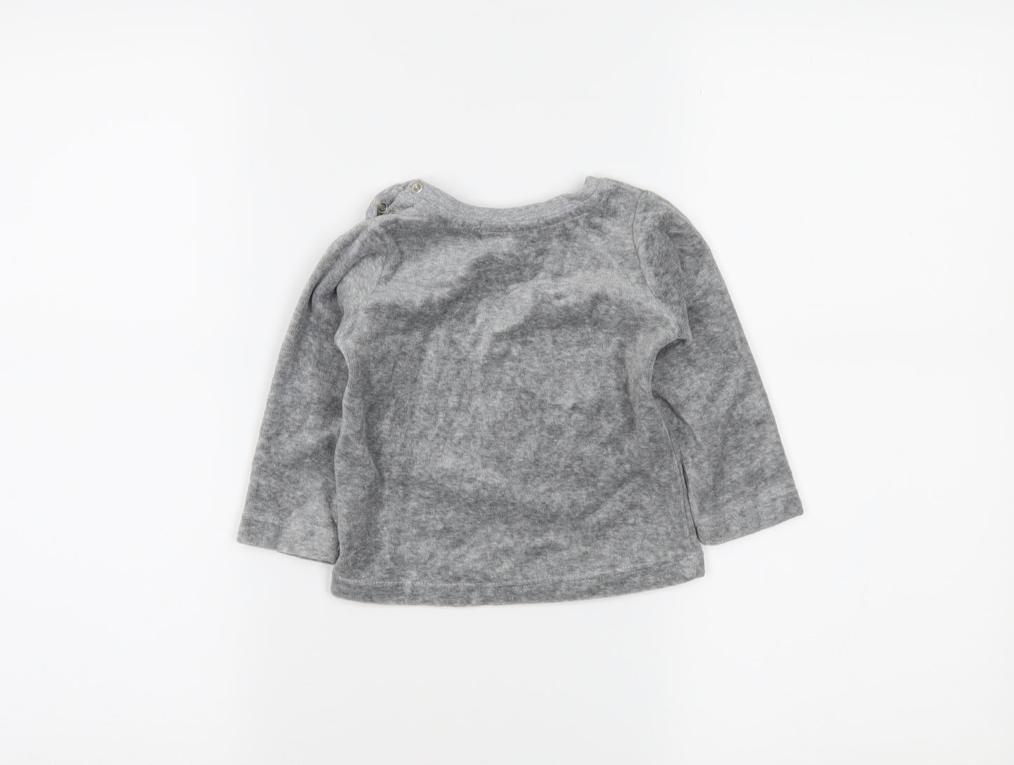 Lupilu Boys Grey   Pullover Jumper Size 6-9 Months