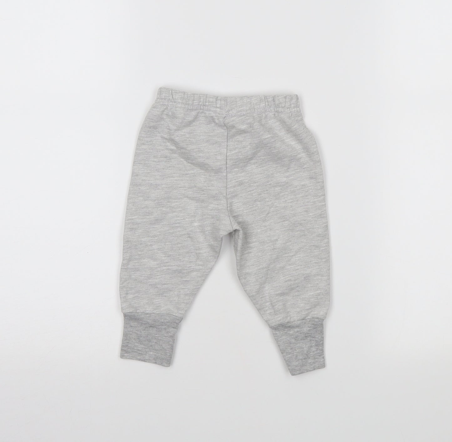 Preworn Boys Grey   Jogger Trousers Size 0-3 Months