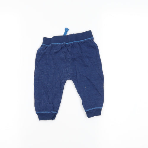 Lullaby Boys Blue   Jogger Trousers Size 6-9 Months