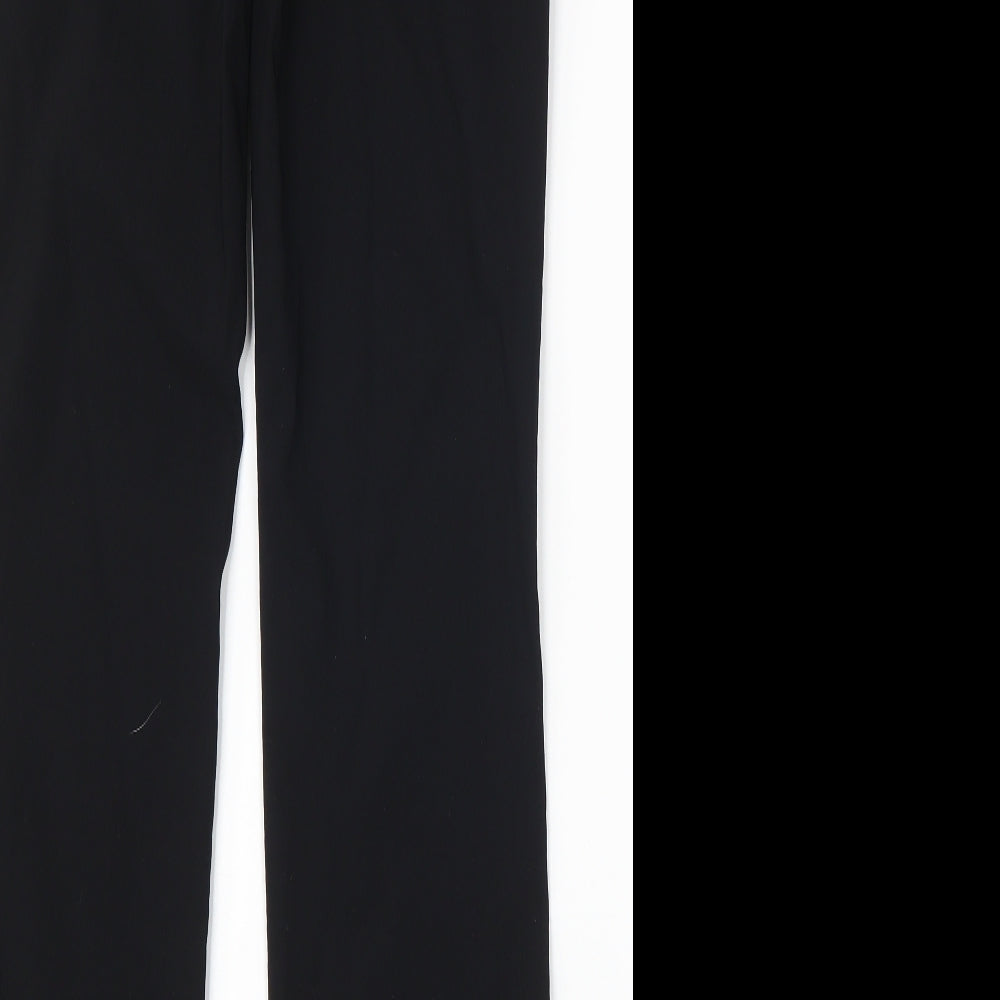 Papaya Womens Black   Trousers  Size 10 L30 in