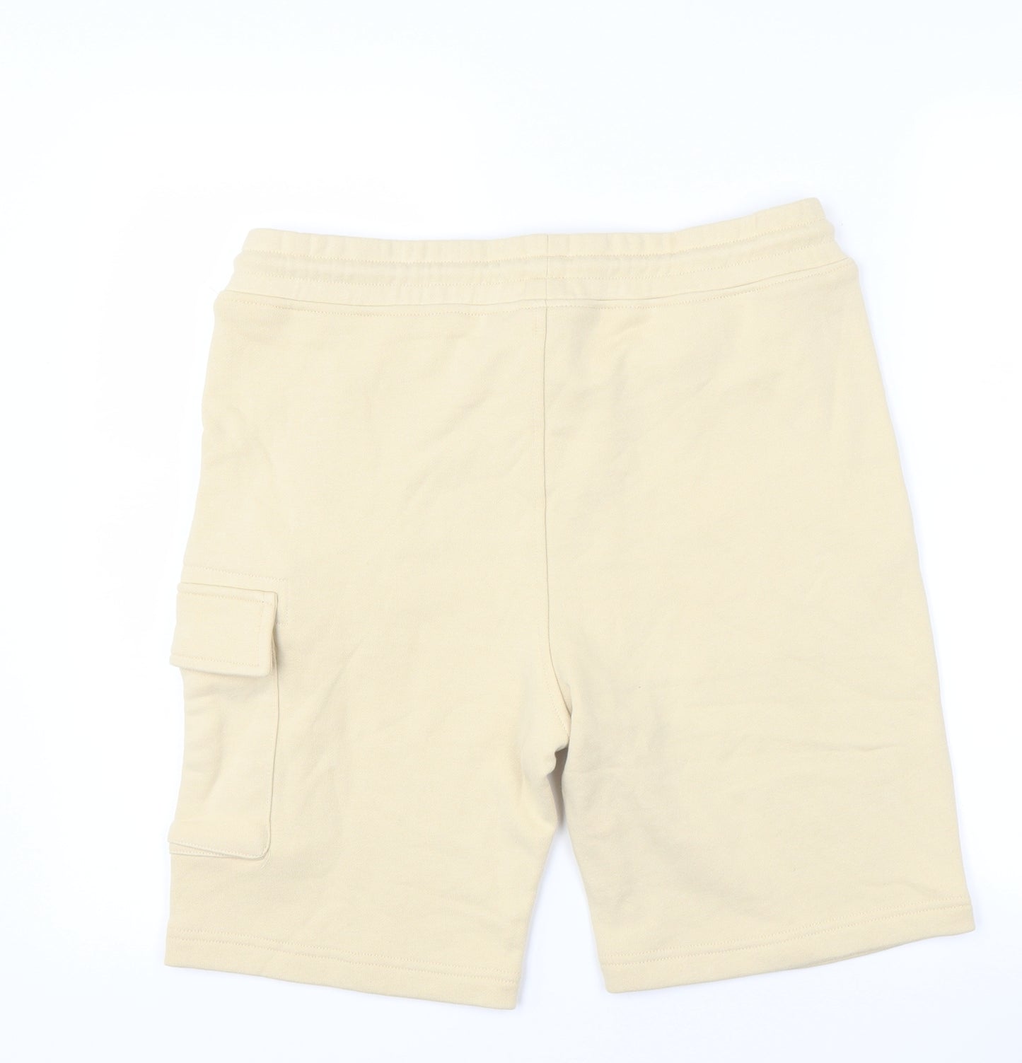 C.P. Company Mens Beige   Sweat Shorts Size L