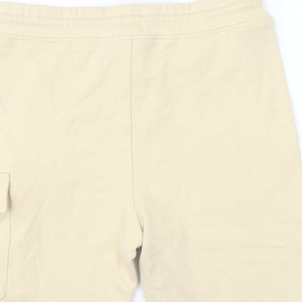 C.P. Company Mens Beige   Sweat Shorts Size L