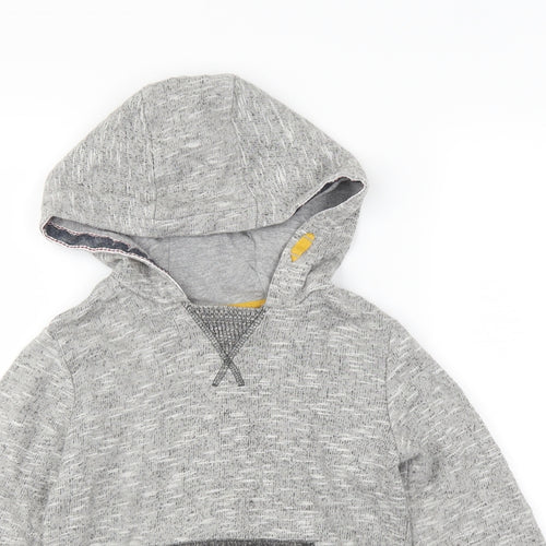 Very Boys Grey   Pullover Hoodie Size 5-6 Years