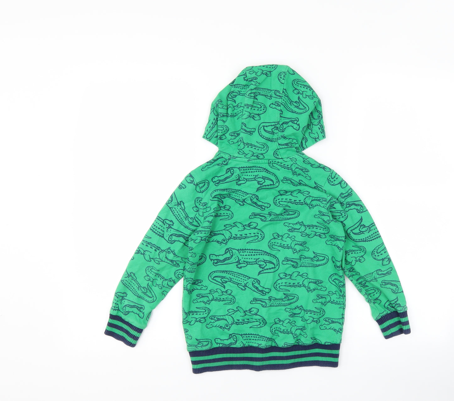Ladybird Girls Green   Full Zip Hoodie Size 4-5 Years  - Crocodile
