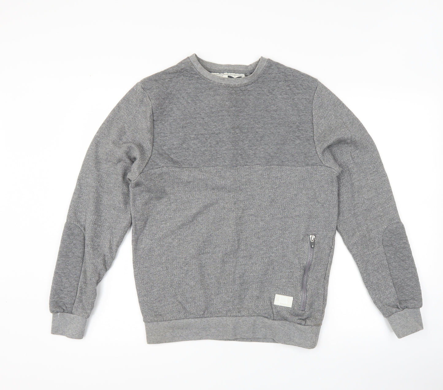 Fenchurch Mens Grey   Pullover Sweatshirt Size M