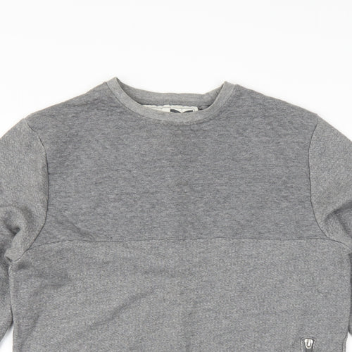 Fenchurch Mens Grey   Pullover Sweatshirt Size M