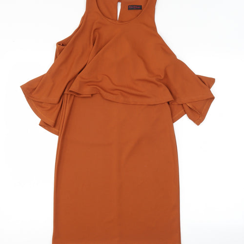 Miss Selfridge Womens Brown   Bodycon  Size 8