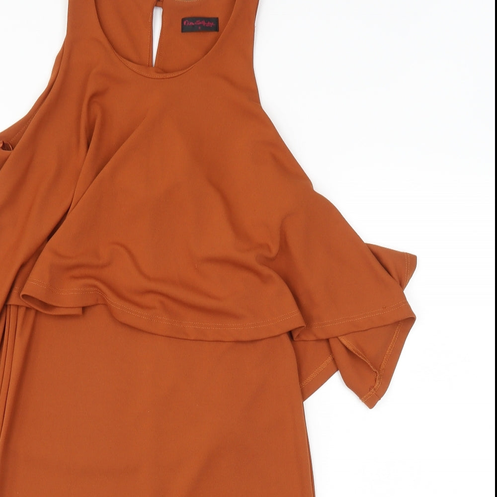 Miss Selfridge Womens Brown   Bodycon  Size 8