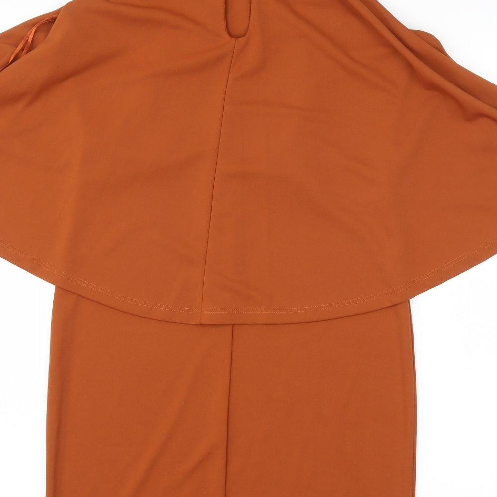 Miss Selfridge Womens Brown   Bodycon  Size 8