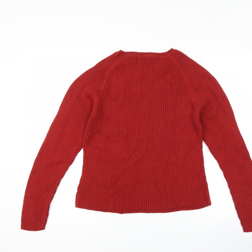 TXN Womens Red   Pullover Jumper Size XL