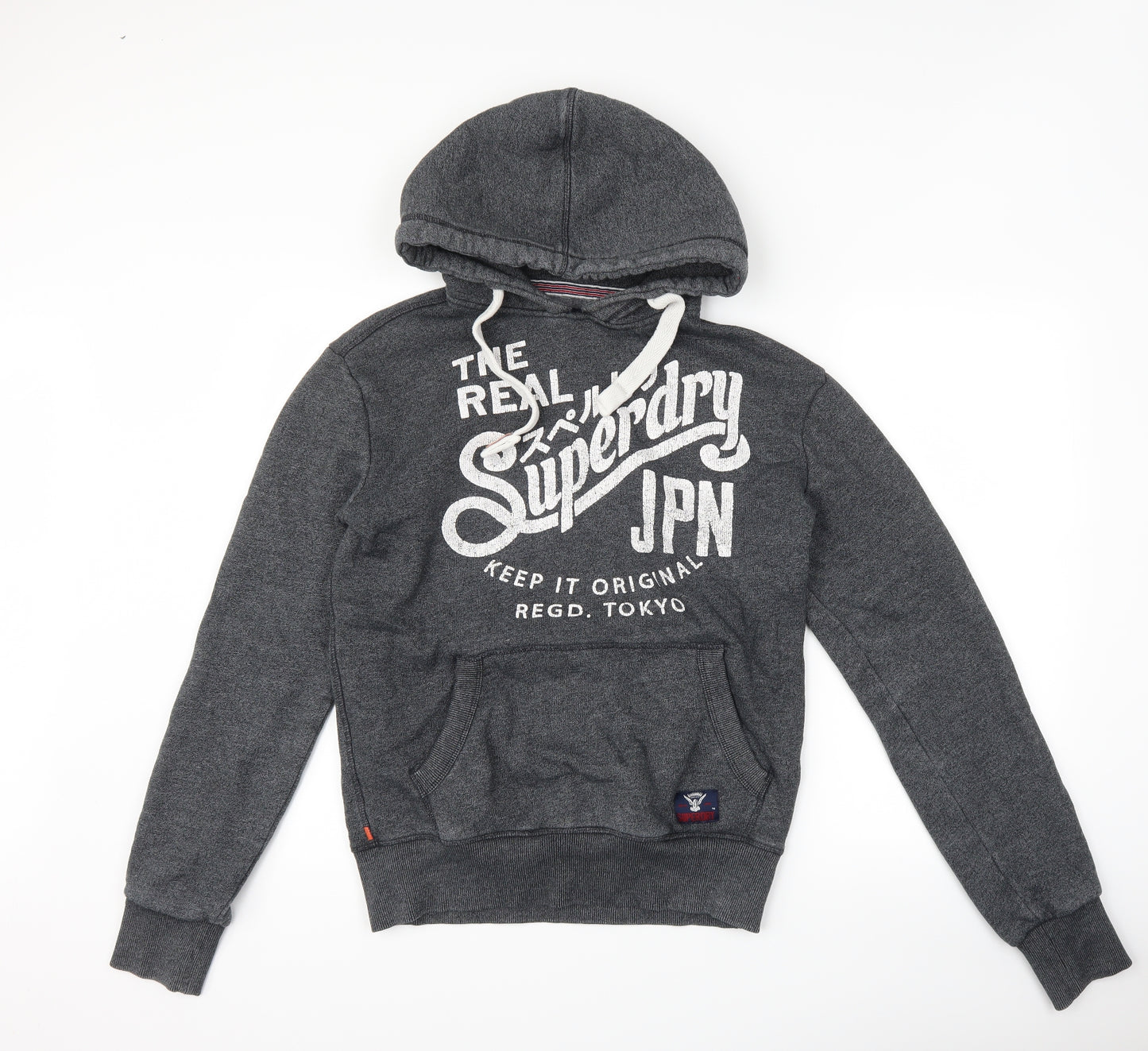 Superdry Mens Black   Pullover Hoodie Size S
