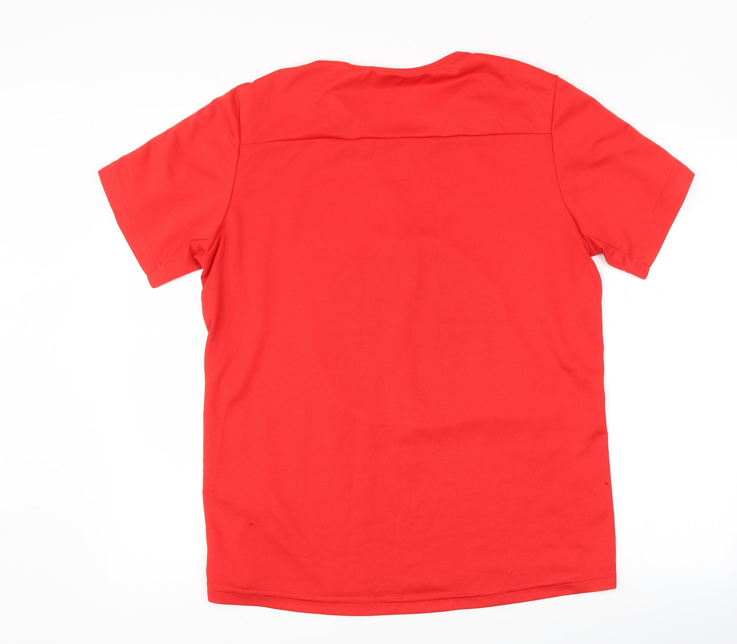 adidas Mens Red    T-Shirt Size M  - London Marathon 2016