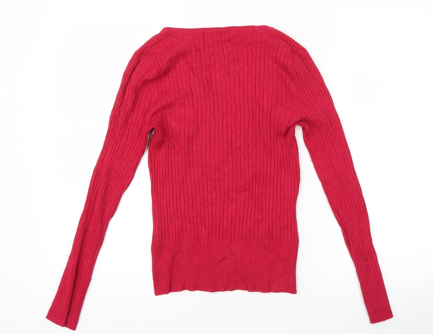 Marks and Spencer Womens Pink   Basic T-Shirt Size 8