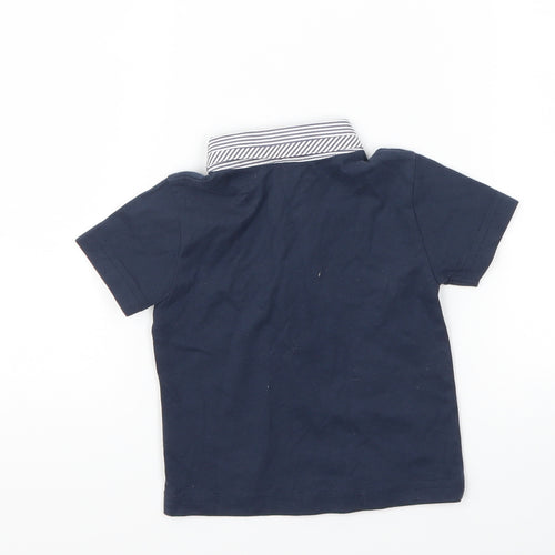 NEXT Boys Blue   Basic Polo Size 3-6 Months