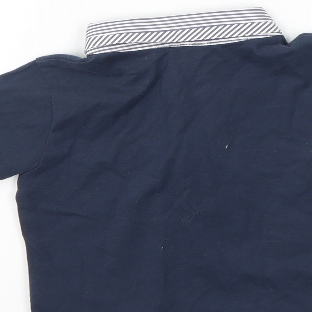 NEXT Boys Blue   Basic Polo Size 3-6 Months