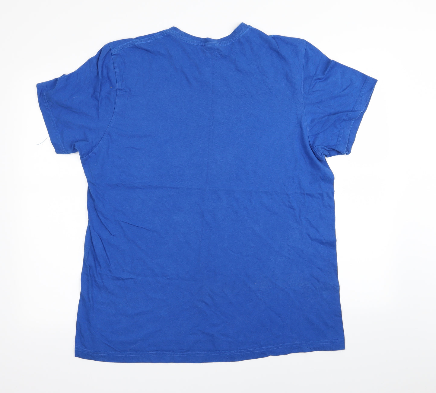 adidas Mens Blue    T-Shirt Size XL