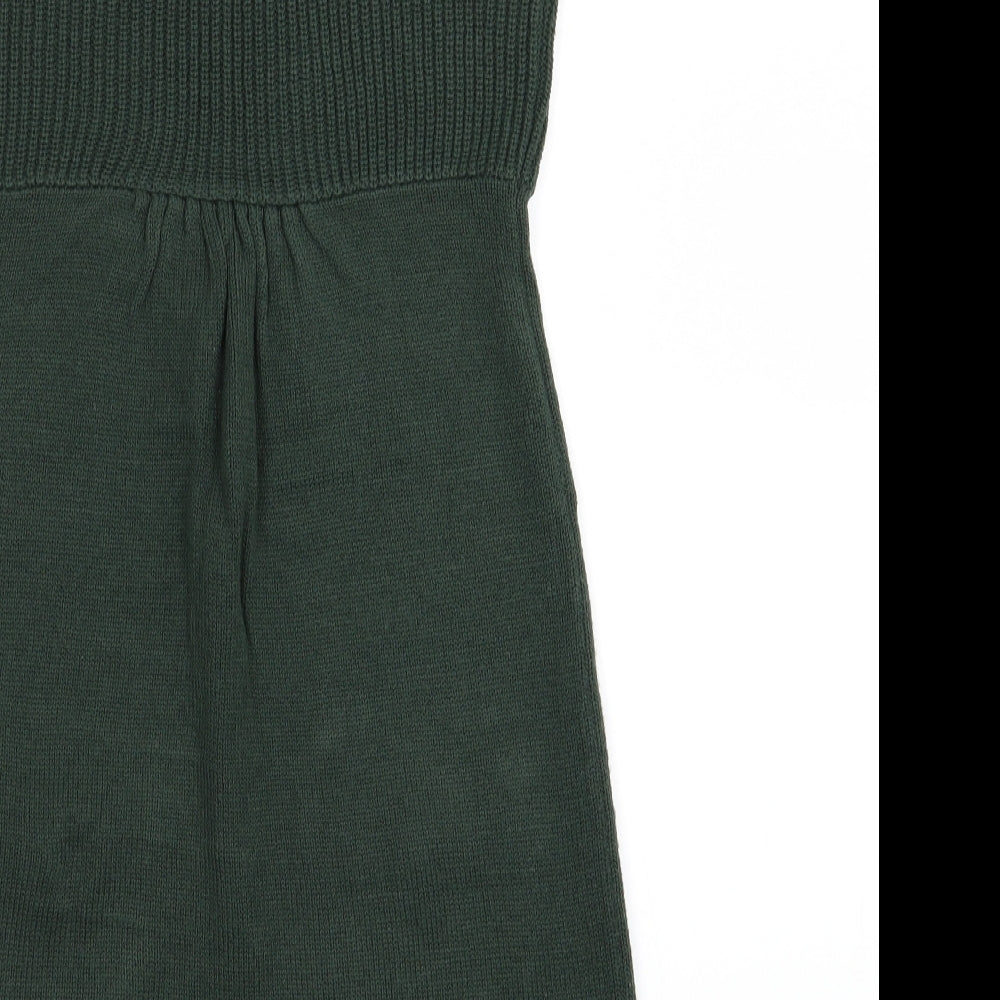 QED London Womens Green   Jumper Dress  Size S