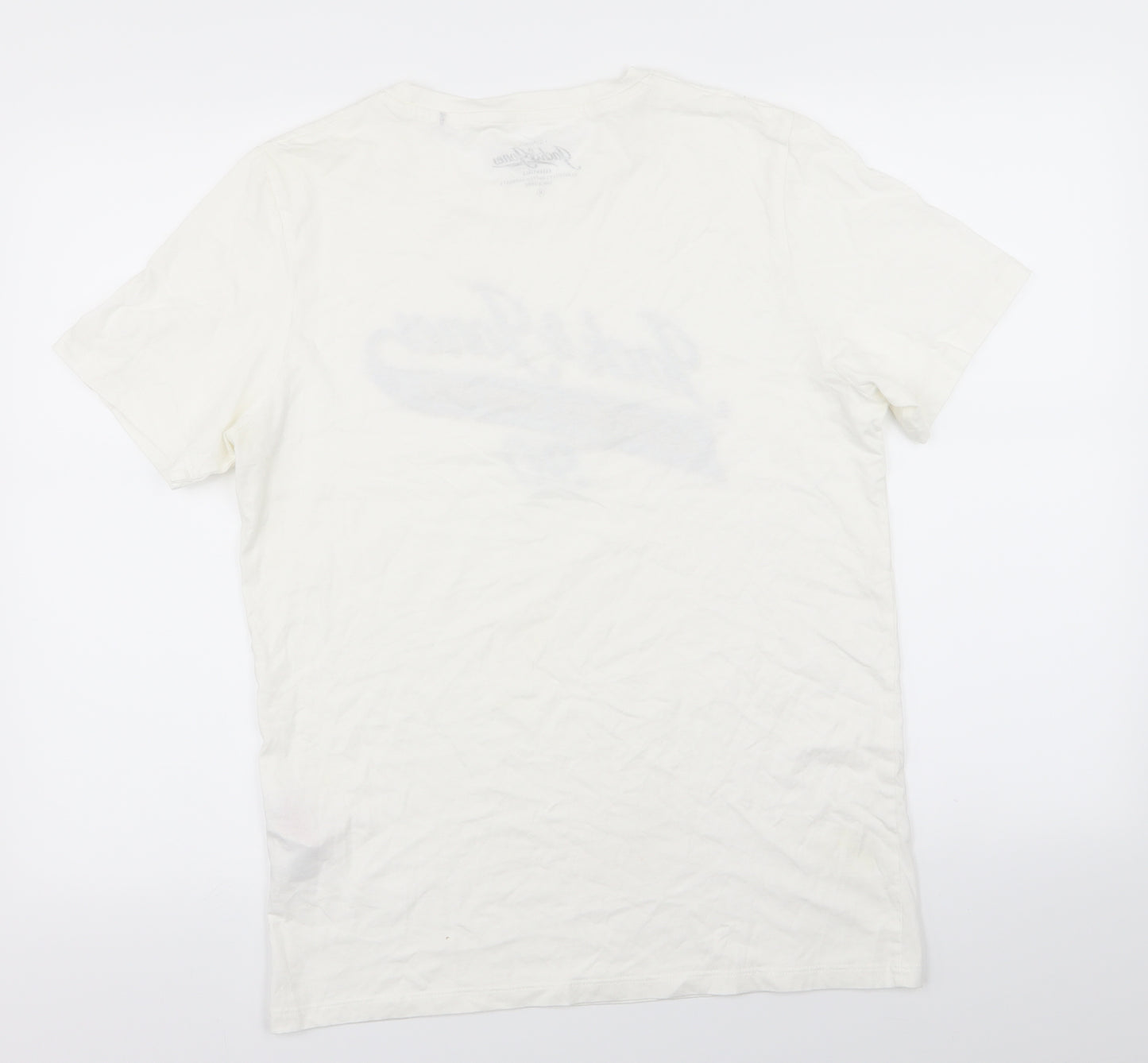 Jack and Jones Mens White    T-Shirt Size M