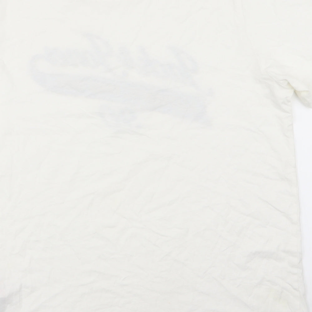 Jack and Jones Mens White    T-Shirt Size M