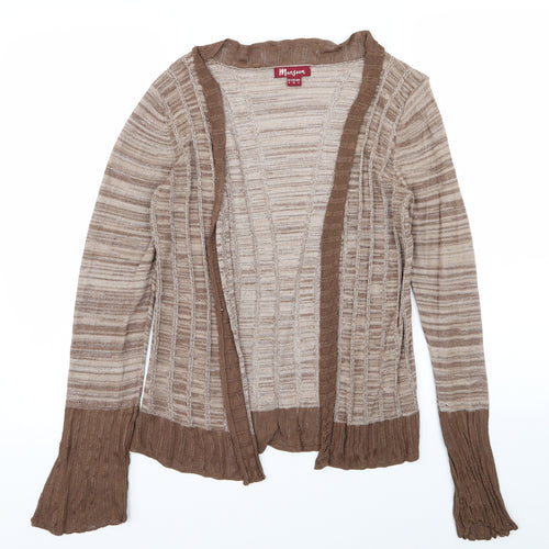 Monsoon Womens Brown   Cardigan Jumper Size 8