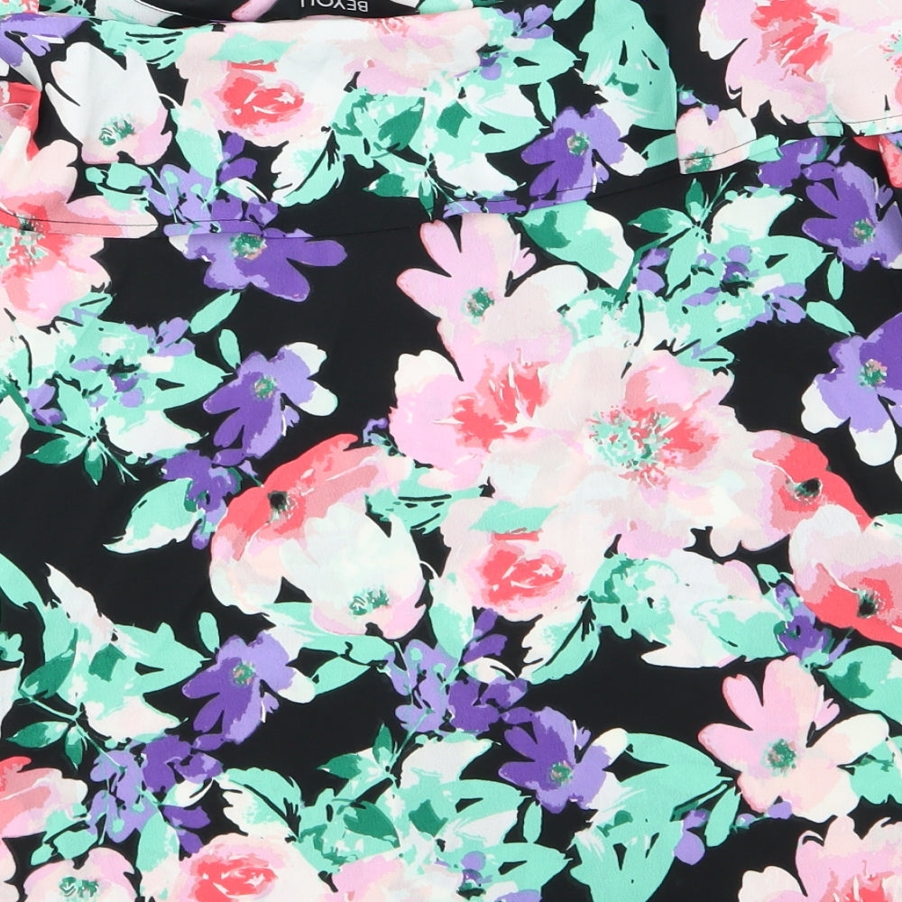 be you Womens Multicoloured Floral  Camisole T-Shirt Size 16