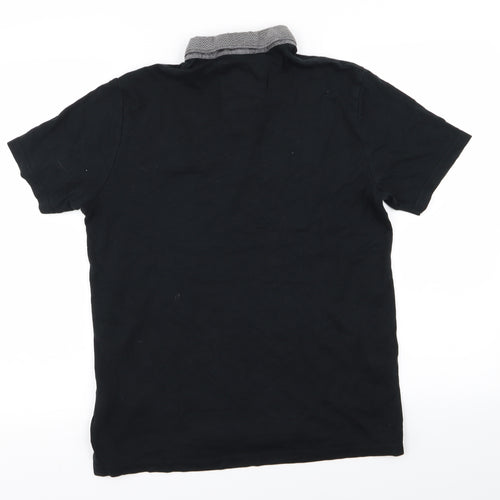 taylor and cutter Mens Black    Polo Size M