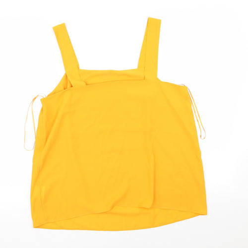 Preworn Womens Yellow   Camisole Tank Size 14