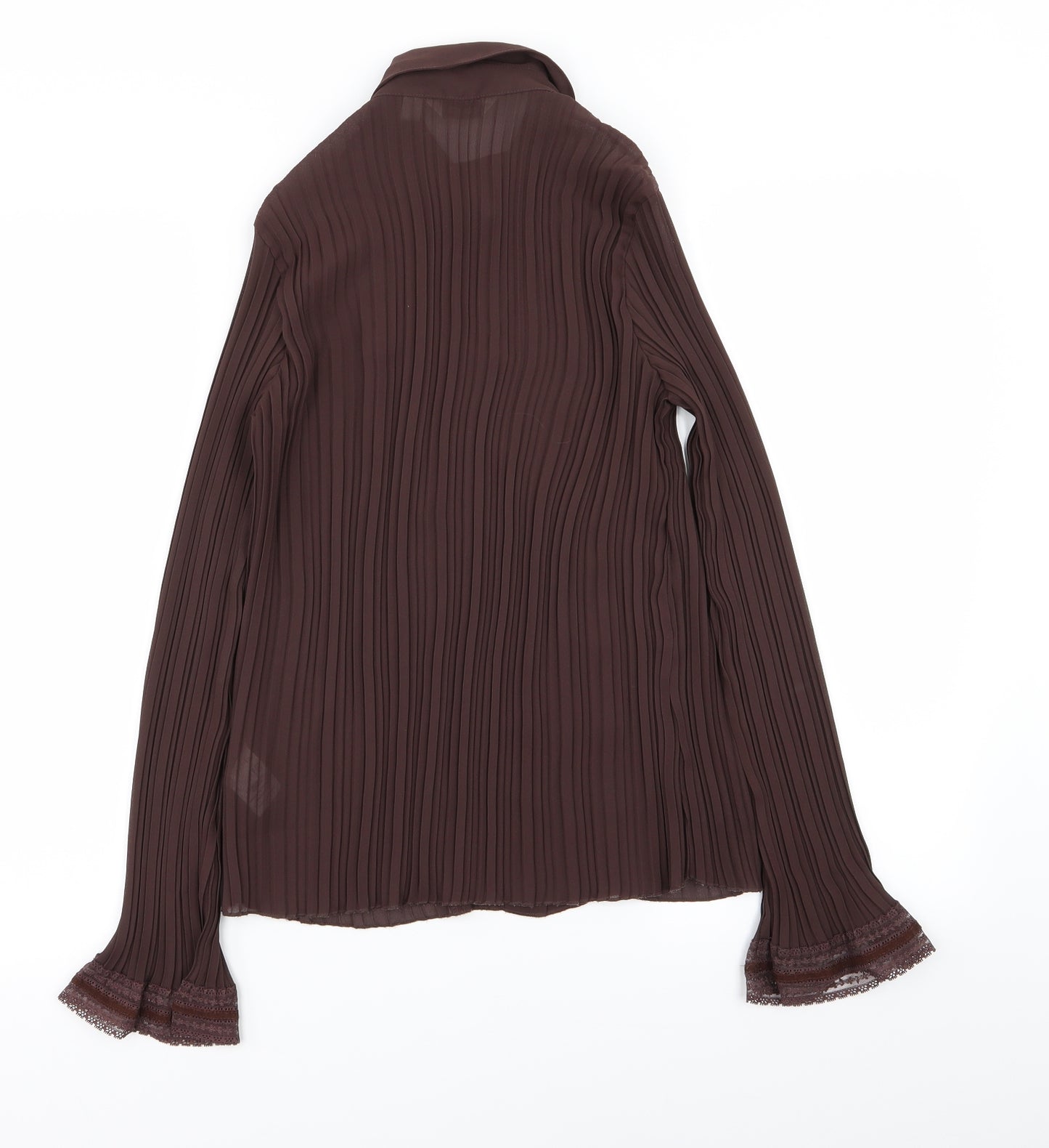 NEXT Womens Brown   Basic Button-Up