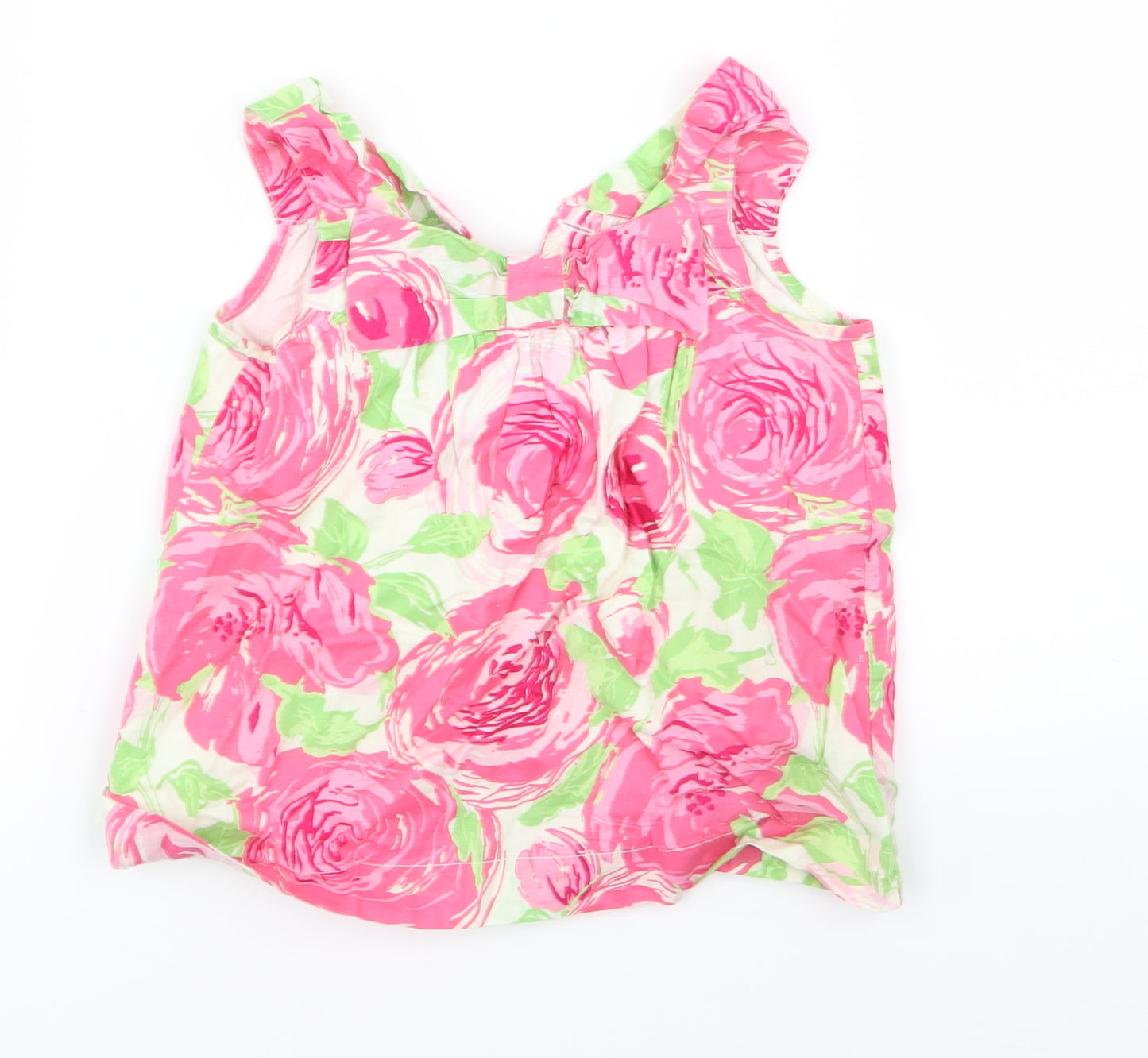 baby gap Girls Multicoloured Floral  Basic Blouse Size 3 Years