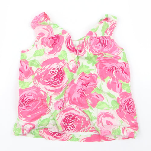 baby gap Girls Multicoloured Floral  Basic Blouse Size 3 Years