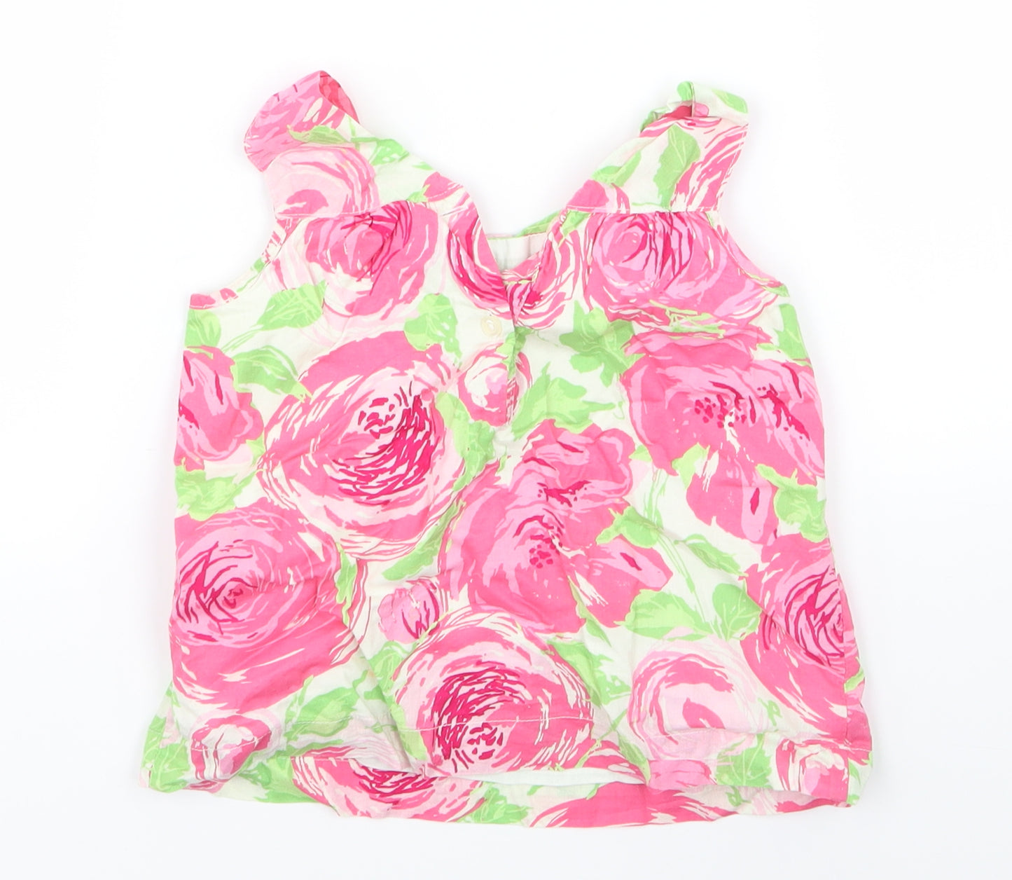 baby gap Girls Multicoloured Floral  Basic Blouse Size 3 Years