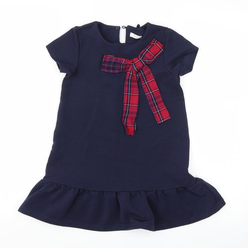 next  Girls Blue   Fit & Flare  Size 4-5 Years