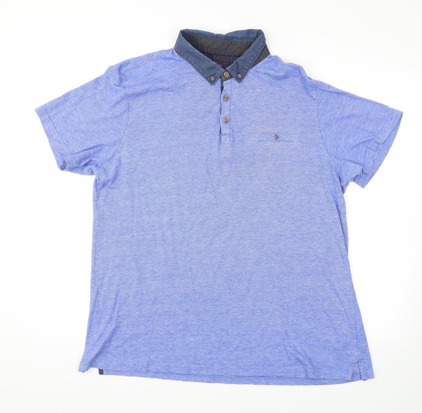 Tailor & Cutter Mens Blue    T-Shirt Size XL