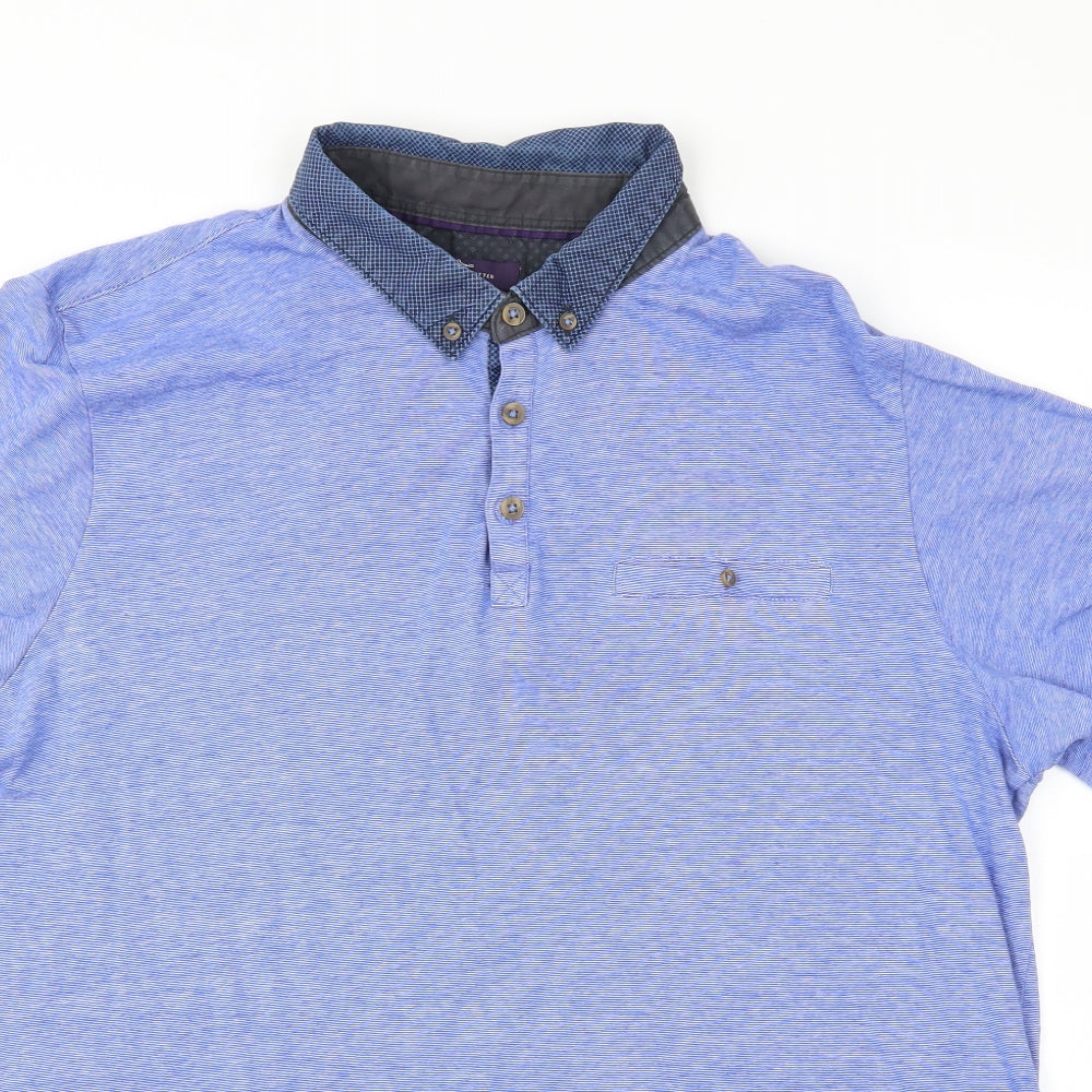 Tailor & Cutter Mens Blue    T-Shirt Size XL
