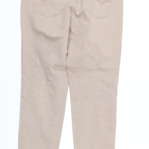next  Mens Beige   Straight Jeans Size 16 L27 in