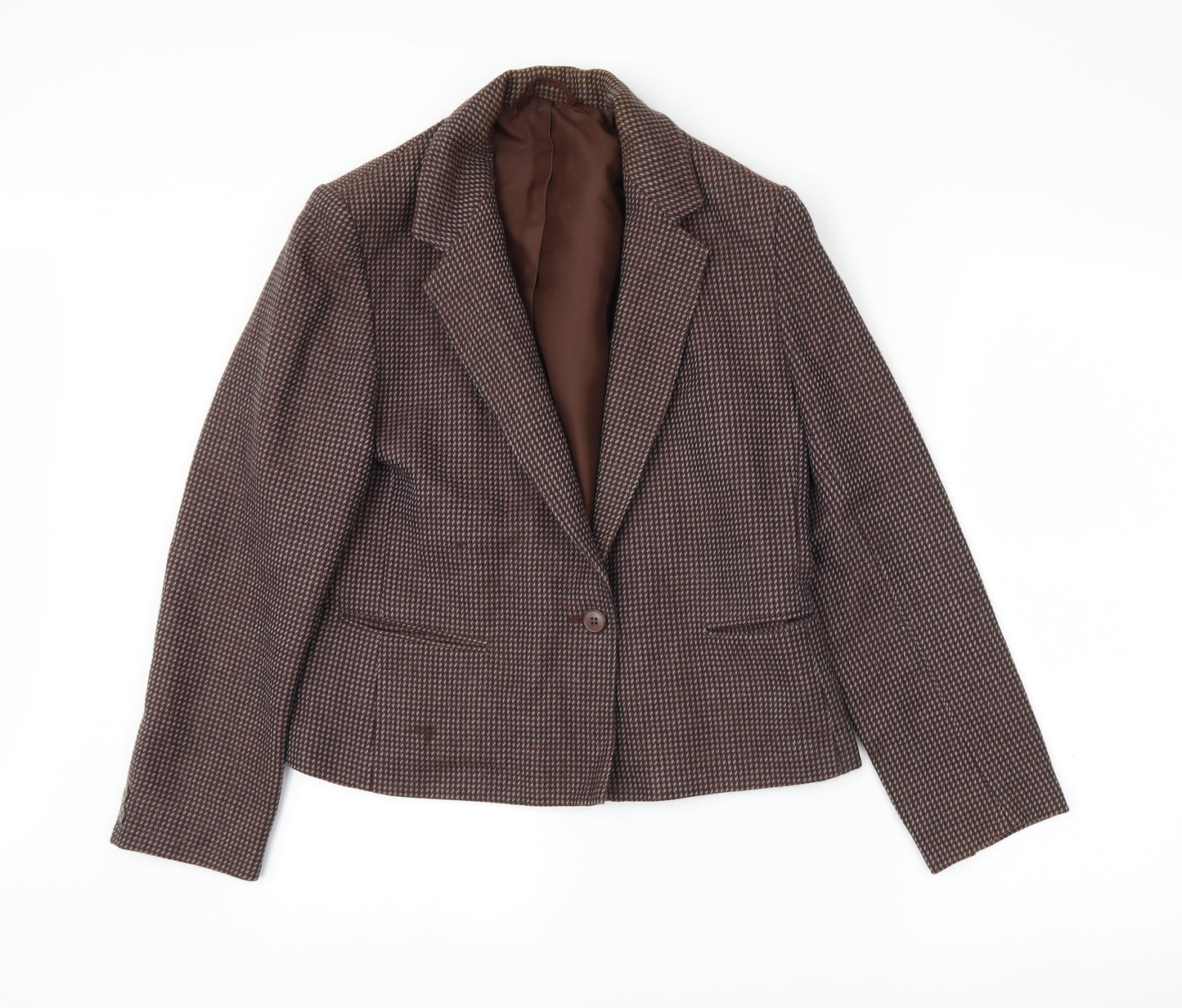 St Micheal Womens Blue   Jacket Blazer Size 10
