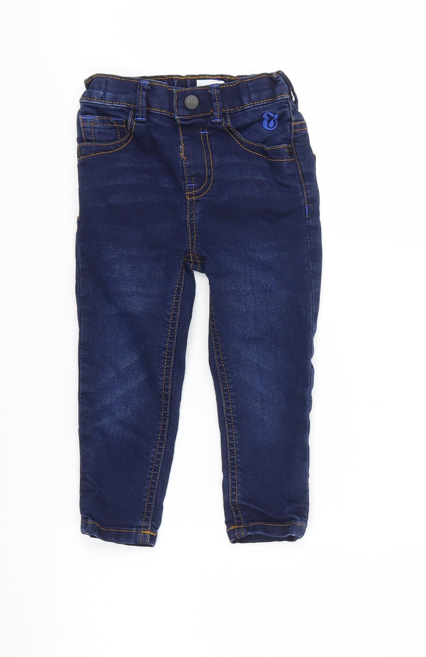 Lola Maverick Baby Blue   Cargo Jeans Size 12-18 Months