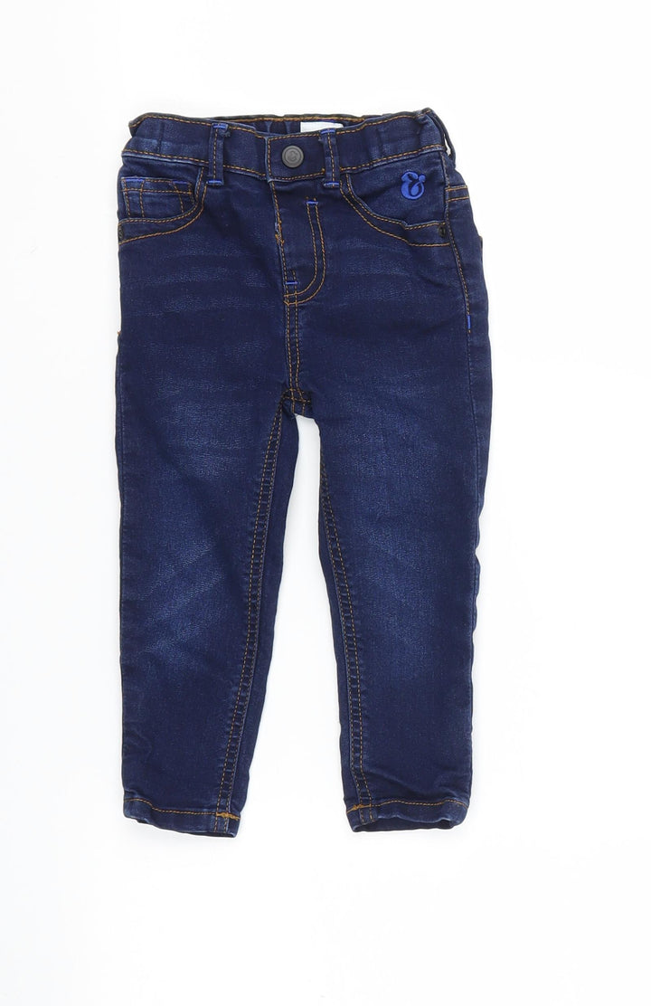 Lola Maverick Baby Blue   Cargo Jeans Size 12-18 Months
