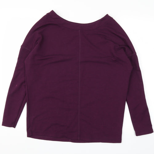 Active Works Womens Purple   Pullover Jumper Size S