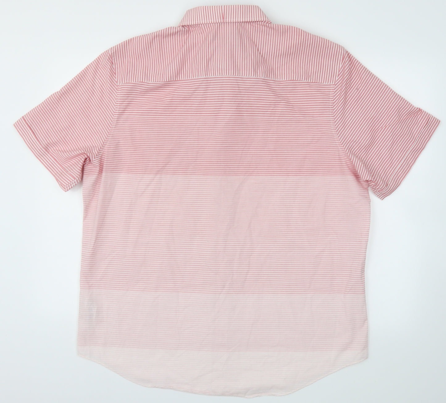 Debehams Mens Purple Striped   T-Shirt Size XL