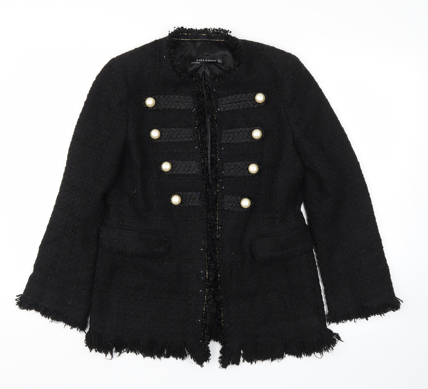 Zara Womens Black   Jacket Blazer Size S
