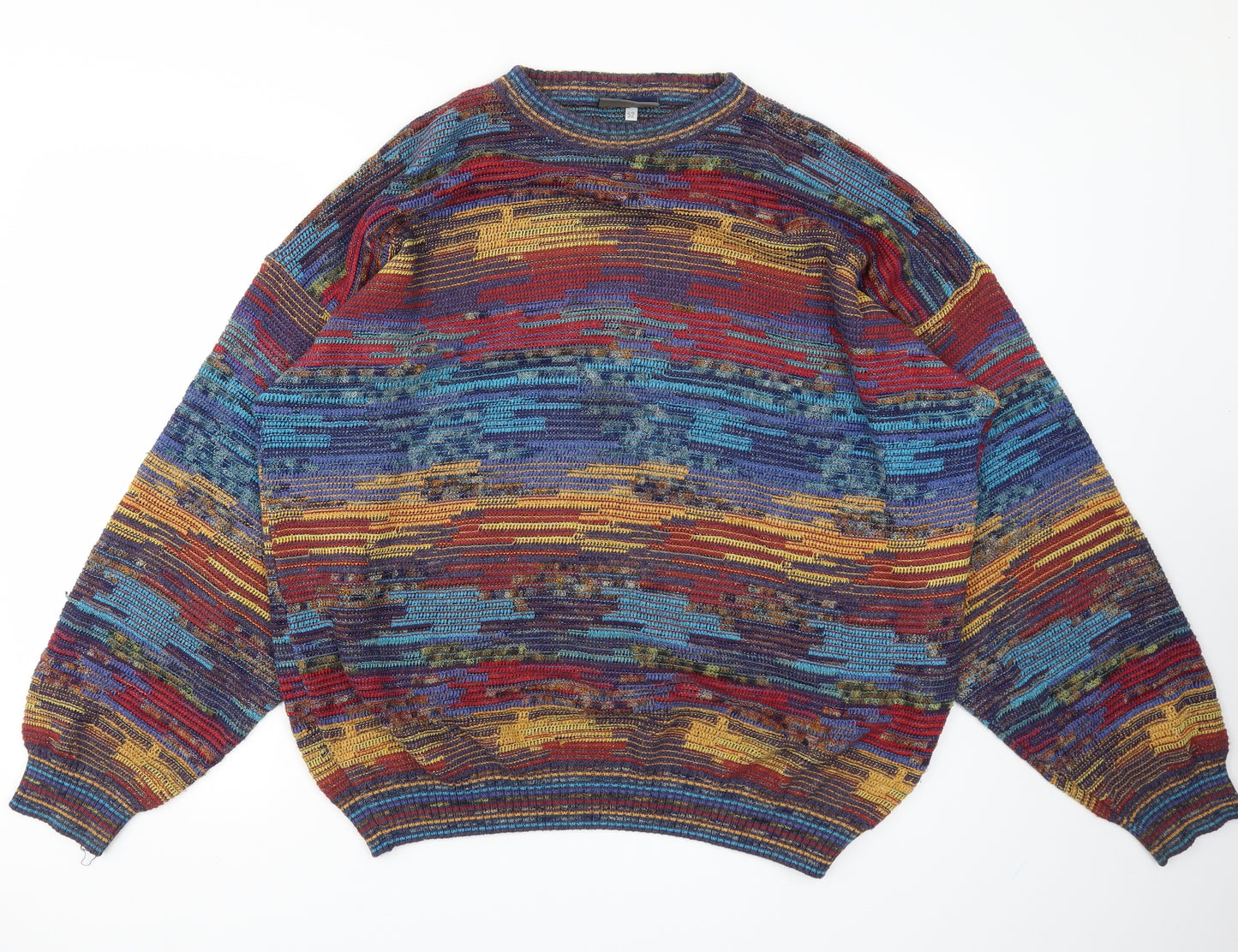 FIUME Womens Multicoloured   Pullover Jumper Size 24