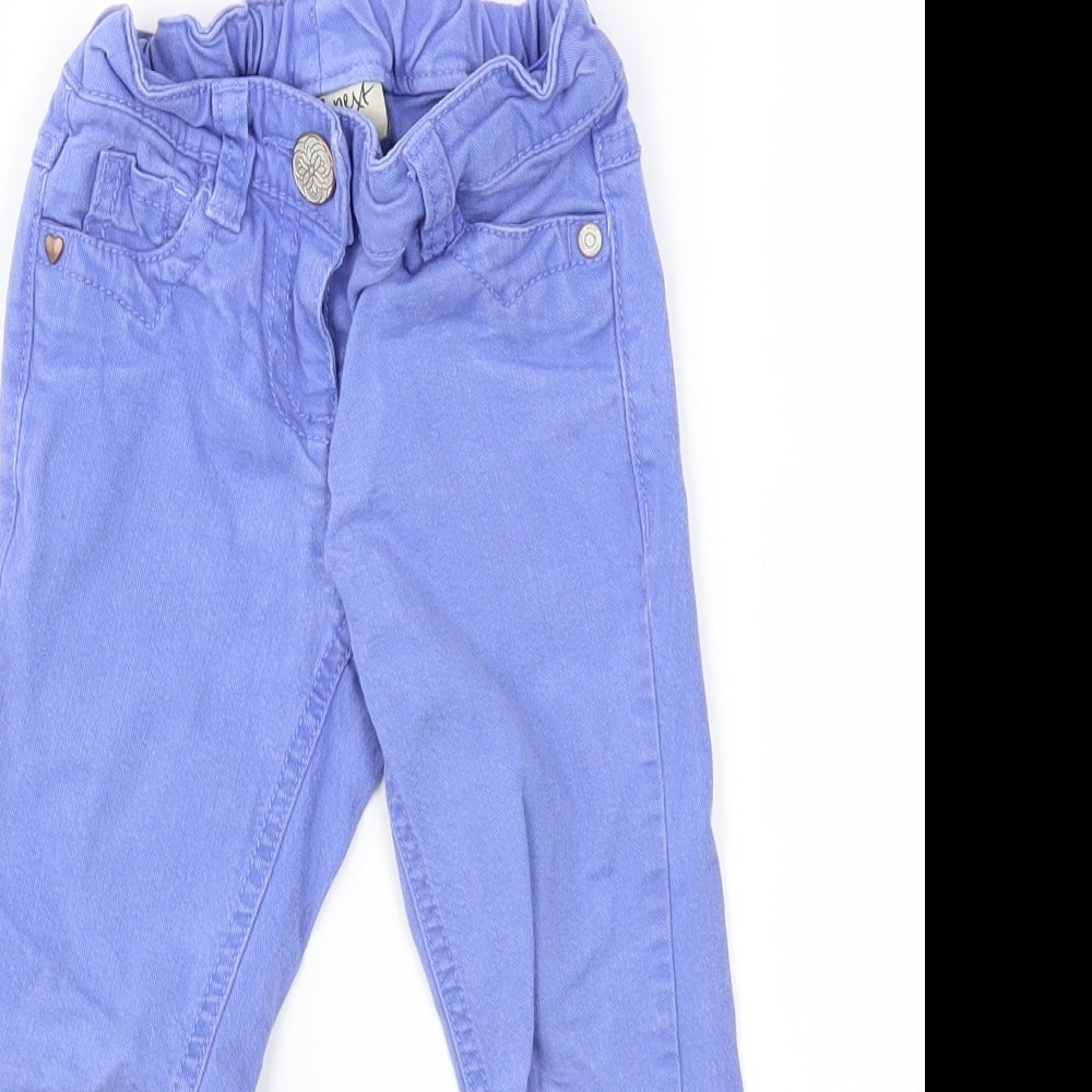 NEXT Girls Blue   Skinny Jeans Size 3 Years