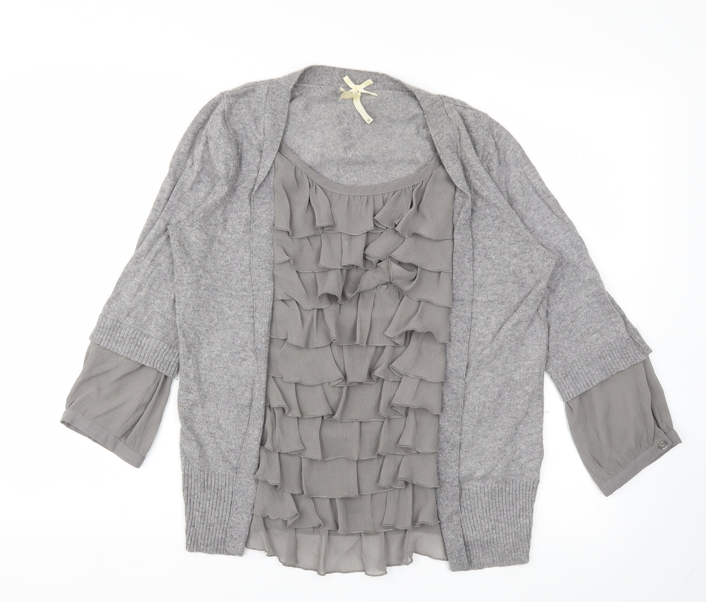 next  Womens Grey   Basic T-Shirt Size 12
