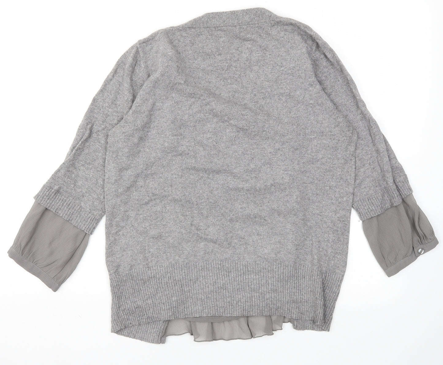 next  Womens Grey   Basic T-Shirt Size 12
