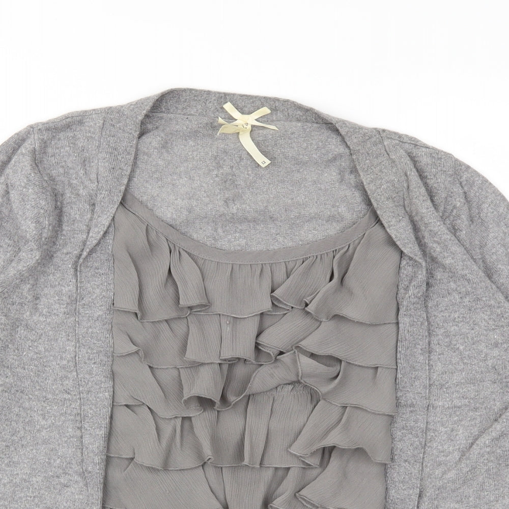 next  Womens Grey   Basic T-Shirt Size 12